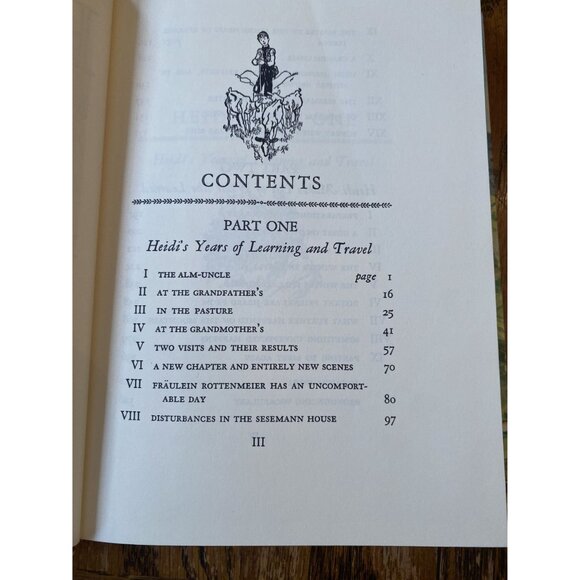 Heidi By Johanna Spyri Illustrated Junior Library Edition 1982 Hardcover - Picture 7 of 11